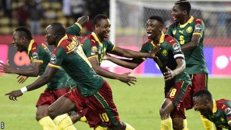 Les lions du Cameroun exultent